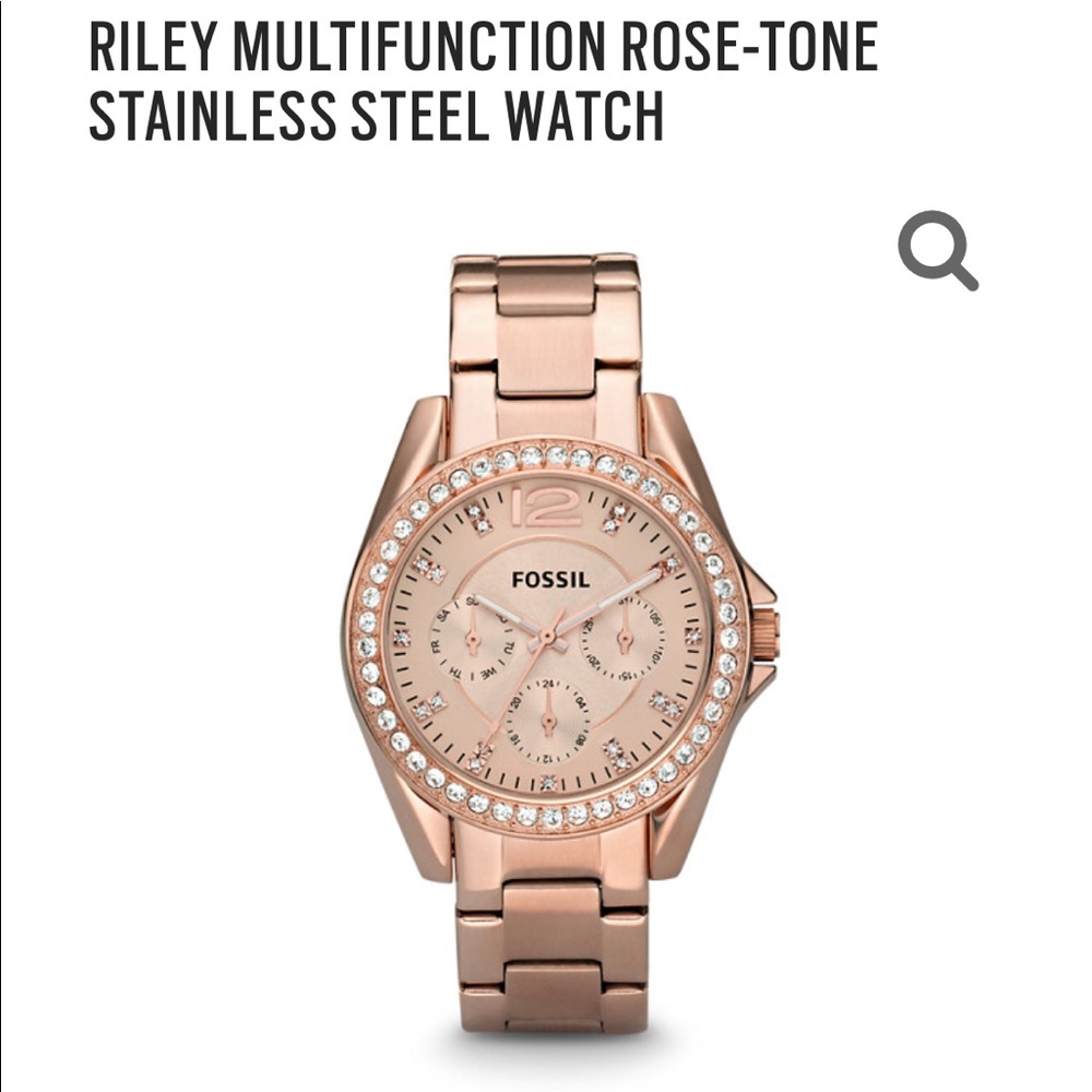 Fossil watch Rose Gold